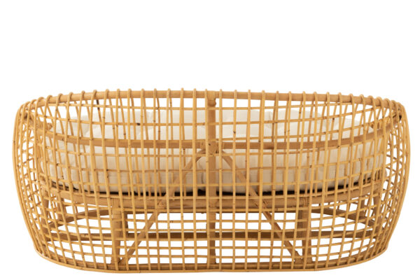 Loungebank Lise + kussen Beige