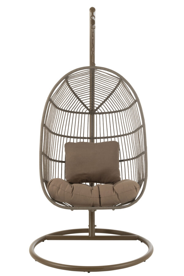 Hangstoel Egga Bruin J-line