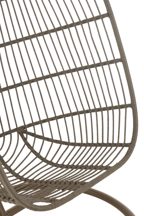Hangstoel Egga Bruin J-line