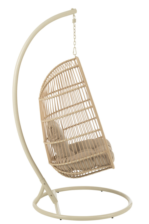 Hangstoel Egga Beige J-line