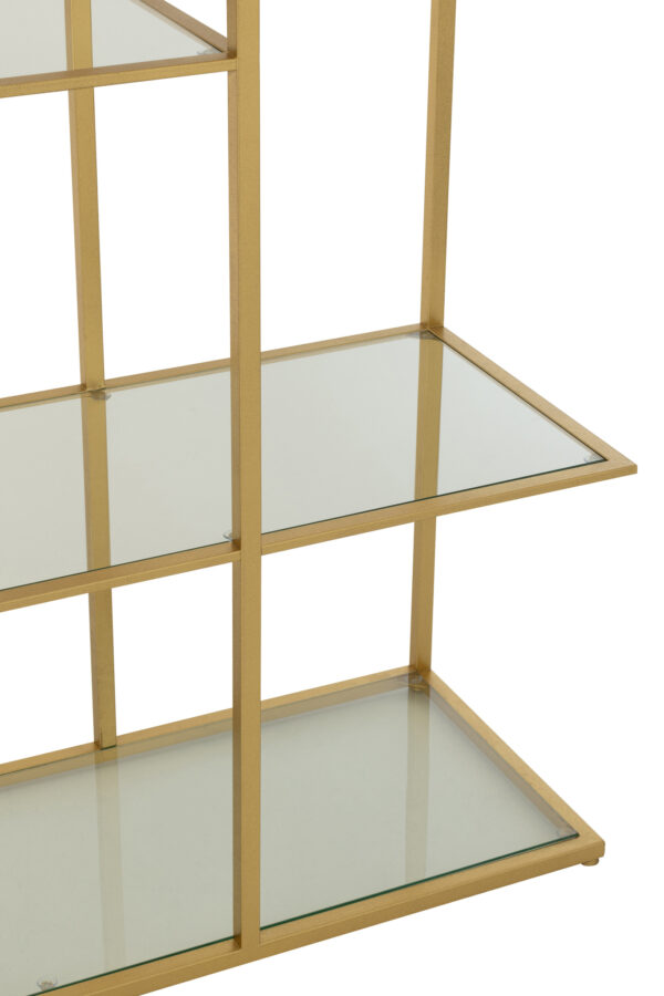 Rek Gull metaal/glas J-line