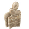 Sculptuur Koppel - Beige Marmer