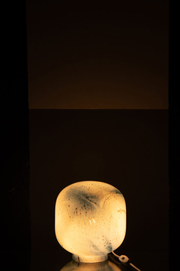 Tafellamp Bo Wit/Blauw Small