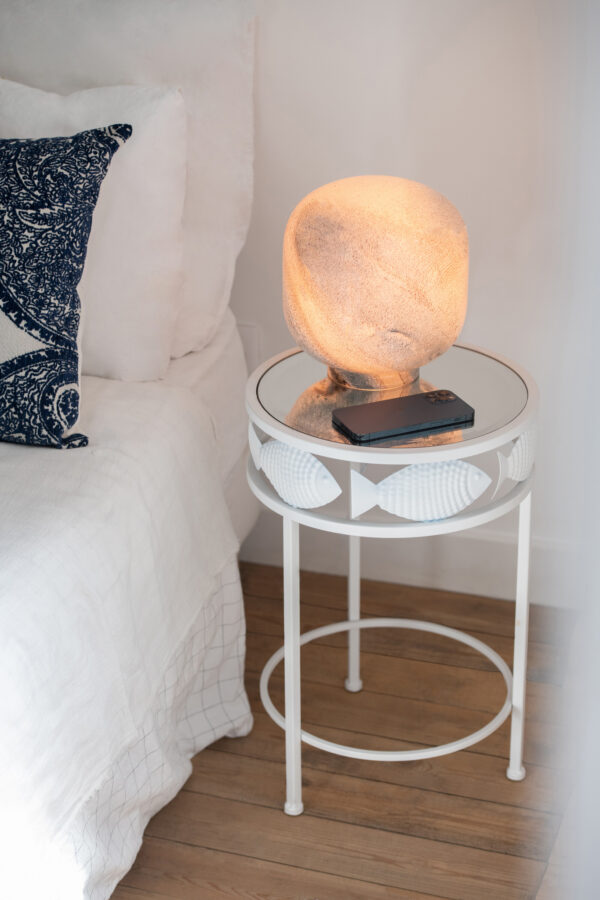 Tafellamp Bo Wit/Blauw Small