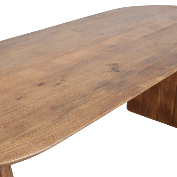 Eettafel Bullnose - 180 - Open Onderstel
