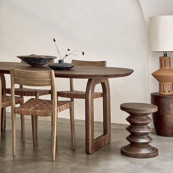 Eettafel Bullnose - 200 cm - Open Onderstel