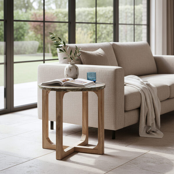 Marmeren Bijzettafel Earthy