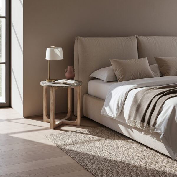 Marmeren Bijzettafel Earthy