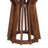 Sabah marmeren bijzettafel - zwart