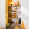 Set van 3 manden Lucie Raffia Nature