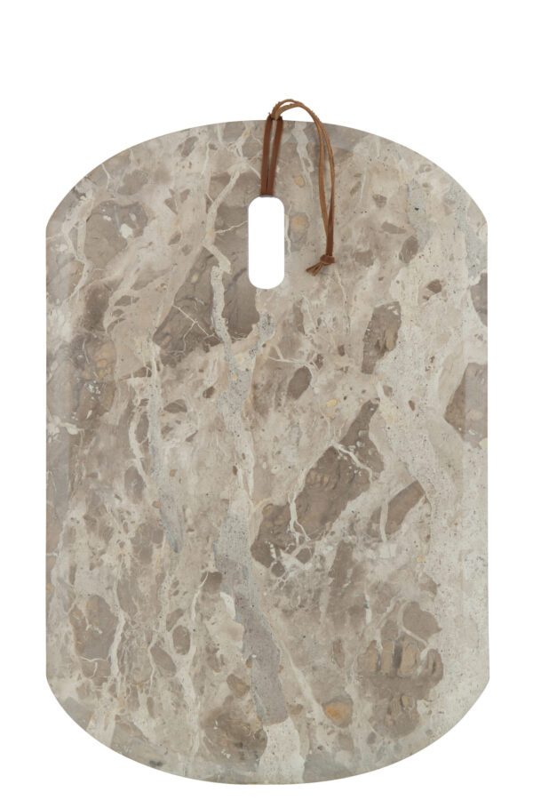 Beige Marmeren Serveerplank J-line Medium