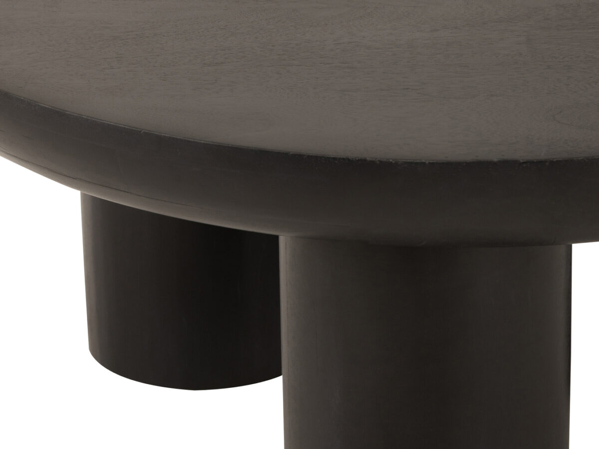 Salontafel Tris Mangohout Zwart J-line