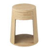 46011-0.jpg Nachtkastje Drawn Mangohout J-line Beige