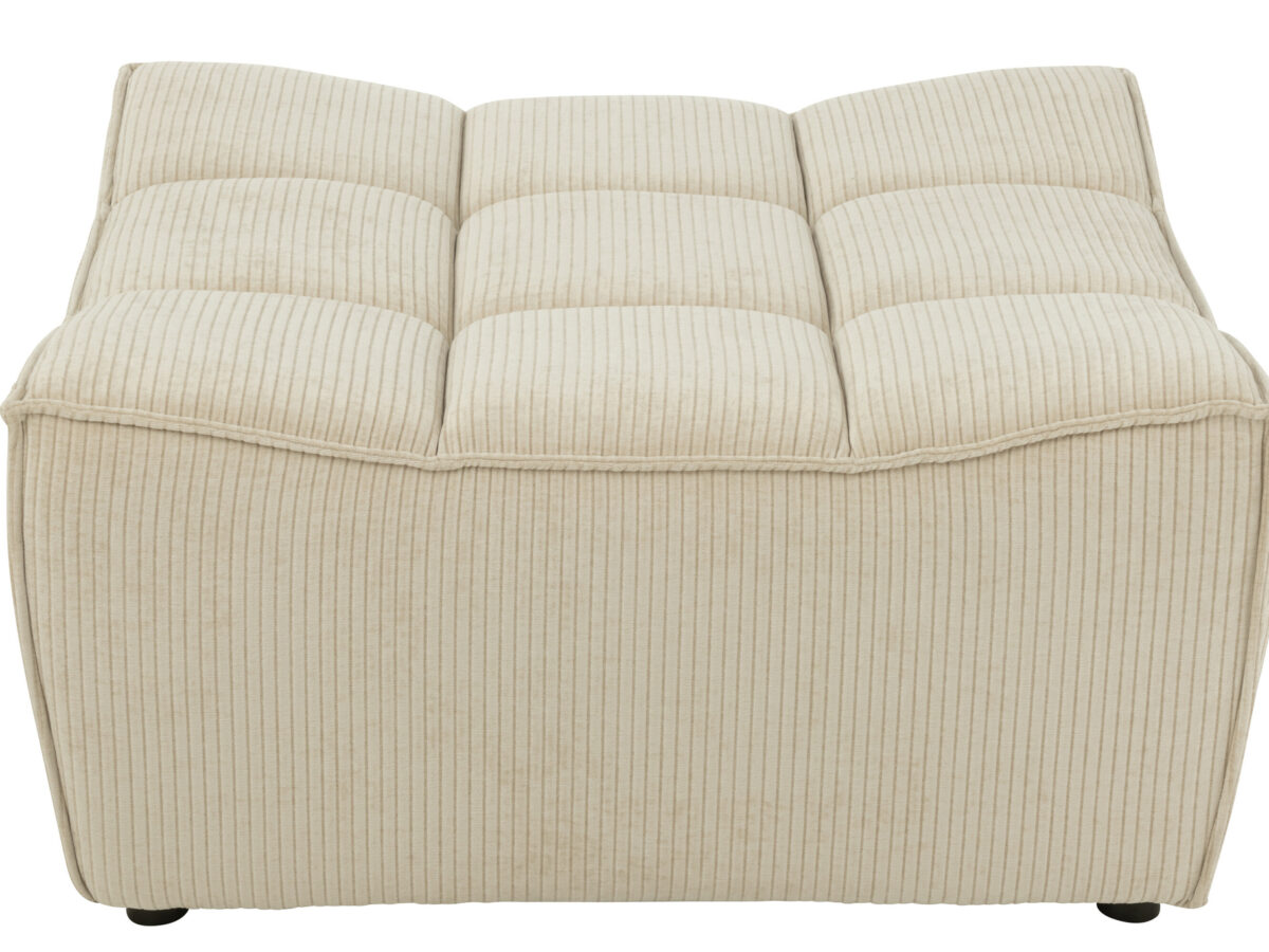 Poef Grid Beige