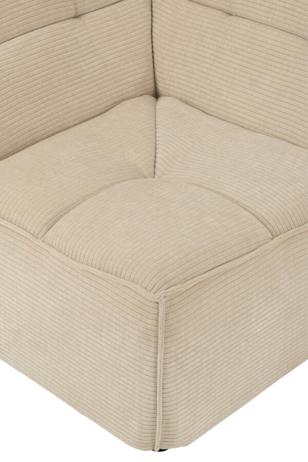 Hoekelement Grid Beige