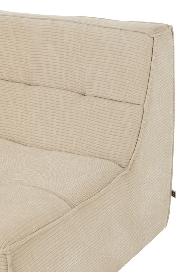 Hoekelement Grid Beige