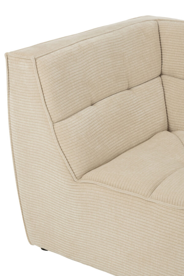 Hoekelement Grid Beige