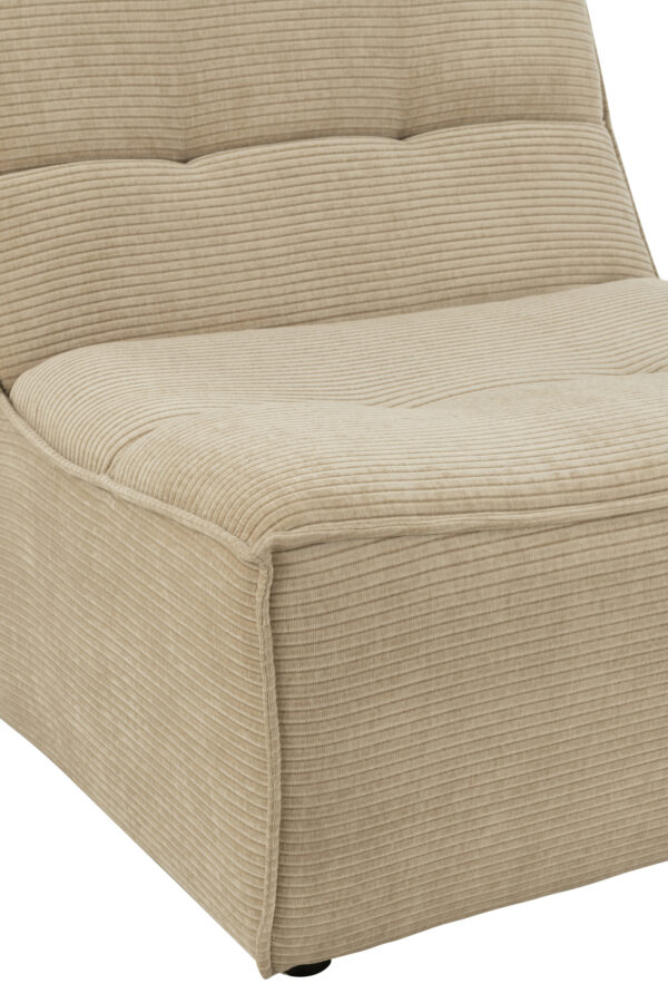 1-zits Sofa Grid Donkerbeige J-line