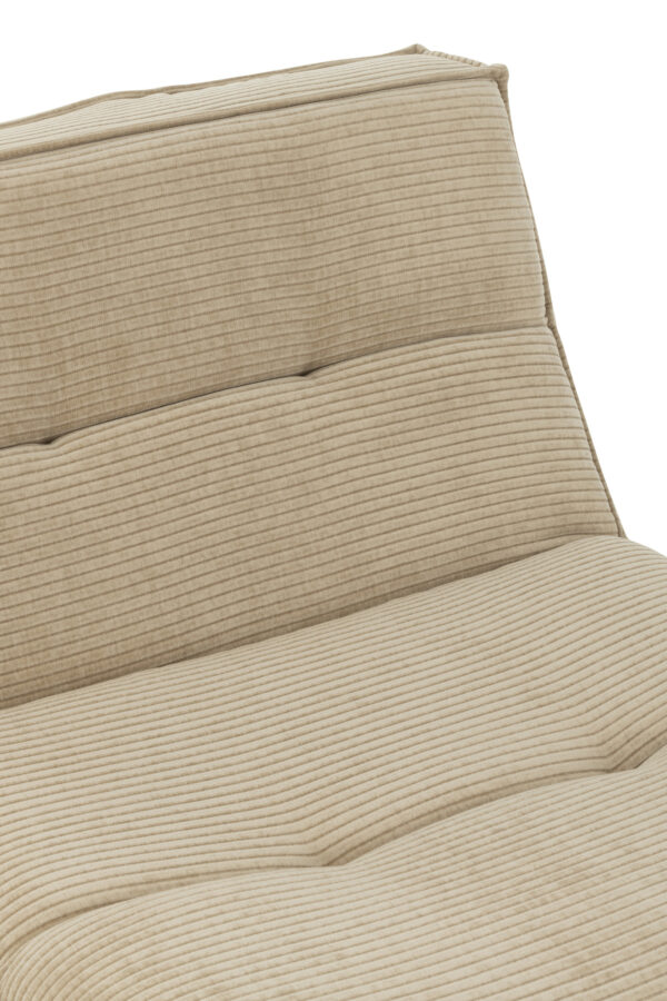 1-zits Sofa Grid Donkerbeige J-line