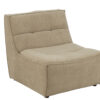 1-zits Sofa Grid Donkerbeige J-line