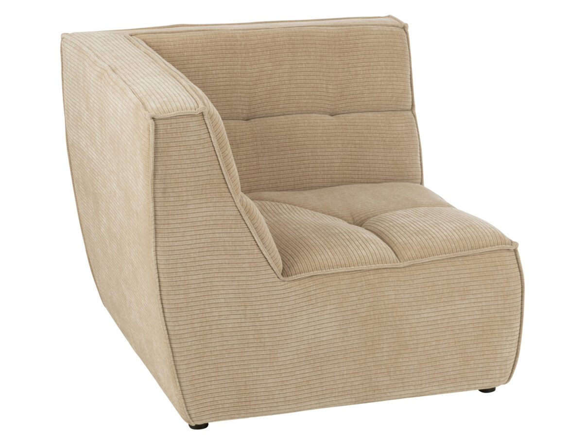 46053-0.jpg Hoekelement Grid Donkerbeige