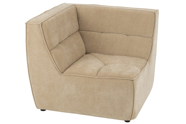 46053-1.jpg Hoekelement Grid Donkerbeige