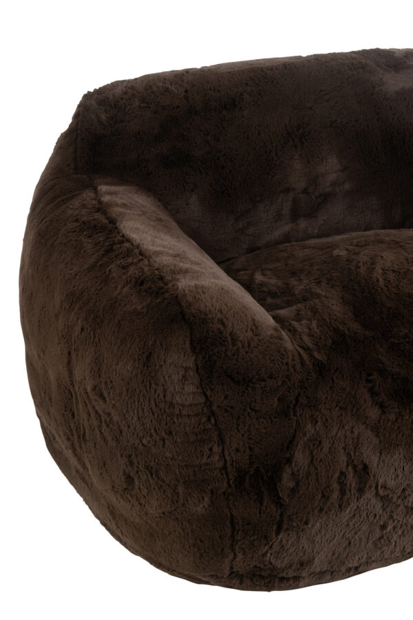 Sofa Cutie Donkerbruin Large J-line