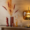 Tafellamp Led Glas Bruin