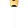 Vloerlamp LED Glas Bruin