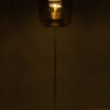 Vloerlamp LED Glas Bruin