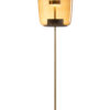 Vloerlamp LED Glas Bruin