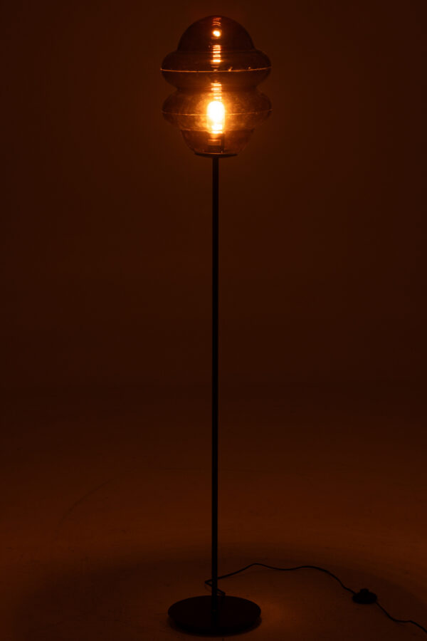 Vloerlamp Honinglepel Glas Bruin