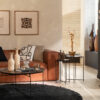 Vloerlamp Honinglepel Glas Bruin