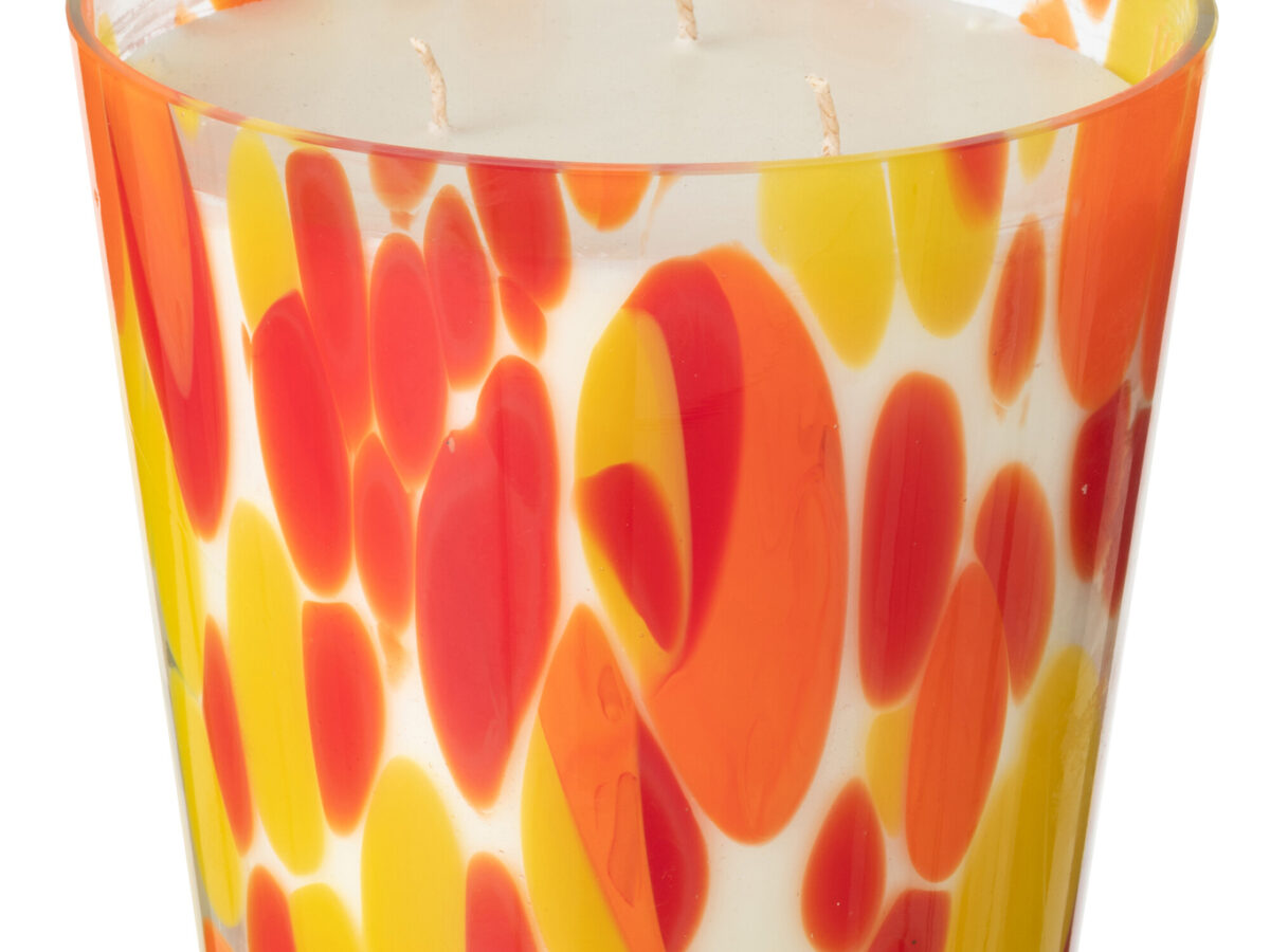 Geurkaars Noa Rood/Geel Groot-95 Uur