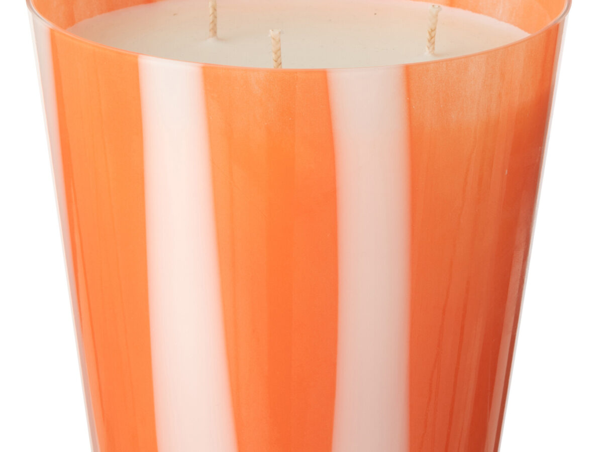 Geurkaars Noa Lines Oranje Groot-95 uur