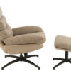 50791-1.jpg Relaxstoel + Voetenbank Zand