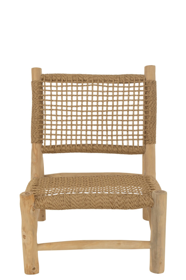 Loungestoel Vita Teakhout
