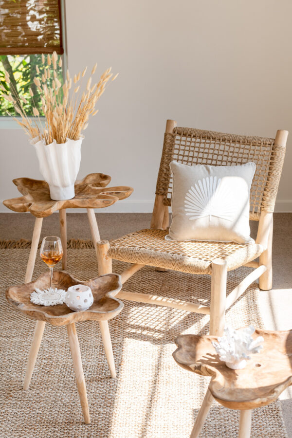 Loungestoel Vita Teakhout
