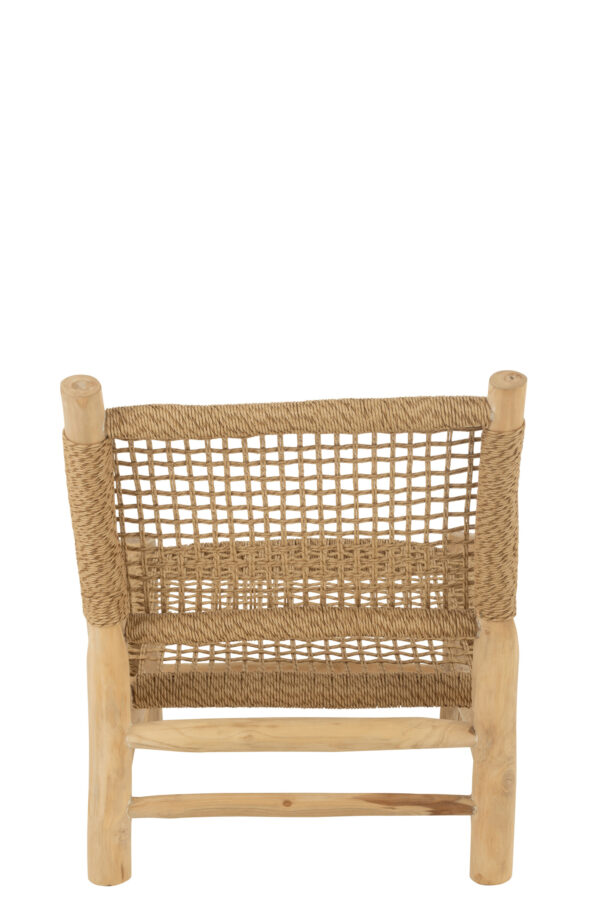 Loungestoel Vita Teakhout