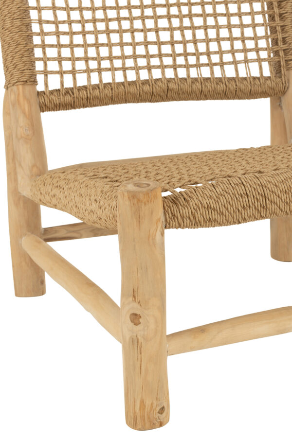 Loungestoel Vita Teakhout