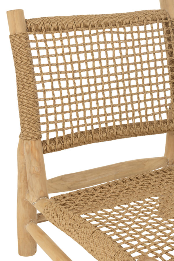 Loungestoel Vita Teakhout