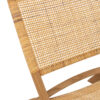 Loungestoel Faye Teakhout