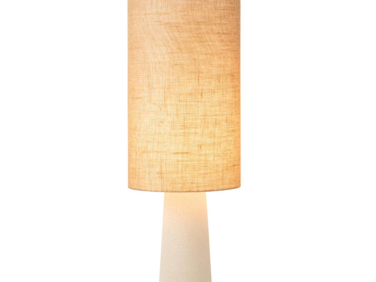 Vloerlamp Ava Fiberglas/Jute Naturel Small