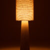 Vloerlamp Ava Fiberglas/Jute Naturel Groot