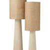 Vloerlamp Ava Fiberglas/Jute Naturel Groot