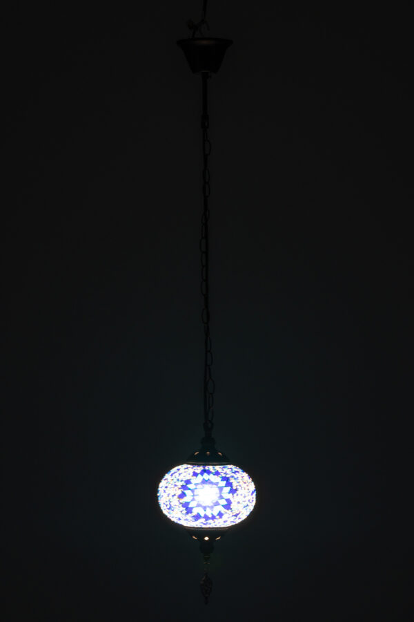 Hanglamp Mozaïek Blauw Small