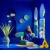 Hanglamp Mozaïek Blauw Small