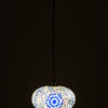 Hanglamp Mozaïek Blauw Large