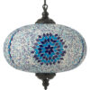 Hanglamp Mozaïek Blauw Large