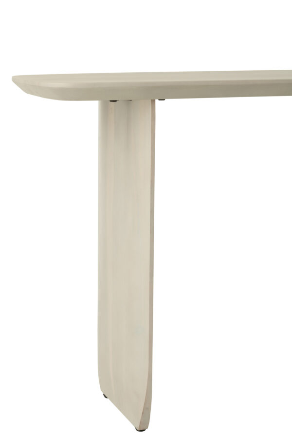 Console Celeste acaciahout wit